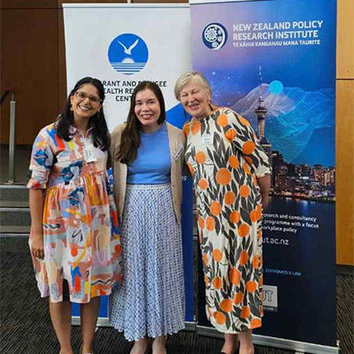 Lisa, Nadia and Eleanor